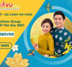 Vietnam Airlines mở bán vé Tết chỉ từ 509.000 VND sải cánh vui xuân